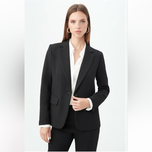 Trina Turk NAVY Habanero Blazer10